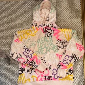 Zara Multicolor Graffiti Kids Hoodie